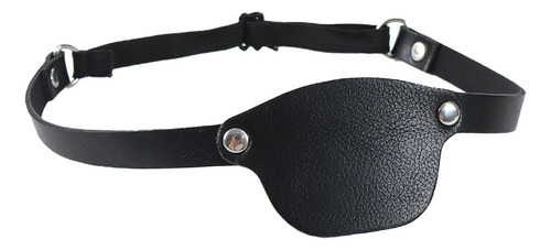 A Parche De Ojo Pirata Pu Vintage Ojo Único Ojo Izquierdo