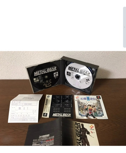 Metal Gear Solid Original Japonês Playstation 1 Ps1 