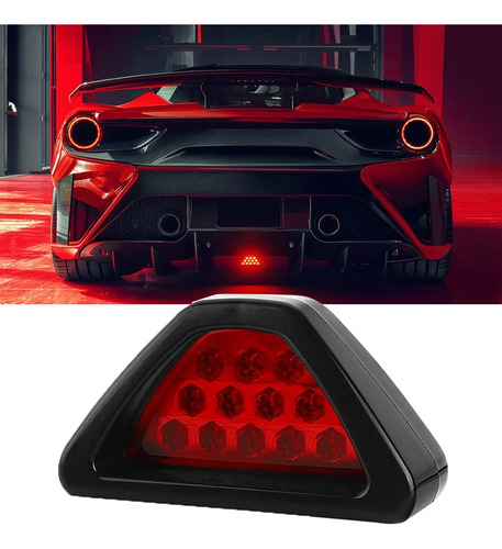 Luz De Freio Brake Light Triangular Modelo Formula F1 Pisca