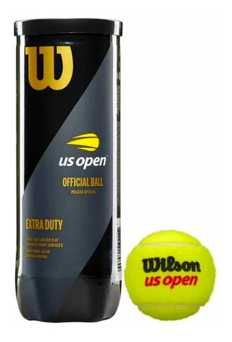 Pelotas De Tenis Wilson Us Open Extra Duty 3 Ball // Bamo