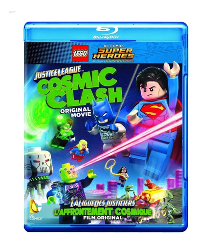 Lego Dc Comics: Justice League - Blu-ray Original Y Nuevo