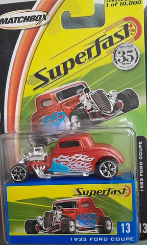 Matchbox - 1933 Ford Coupe (superfast) | Frete grátis