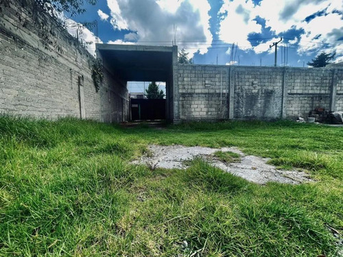 Venta De Terreno Con Construcción En San Pablo Autopan Toluca