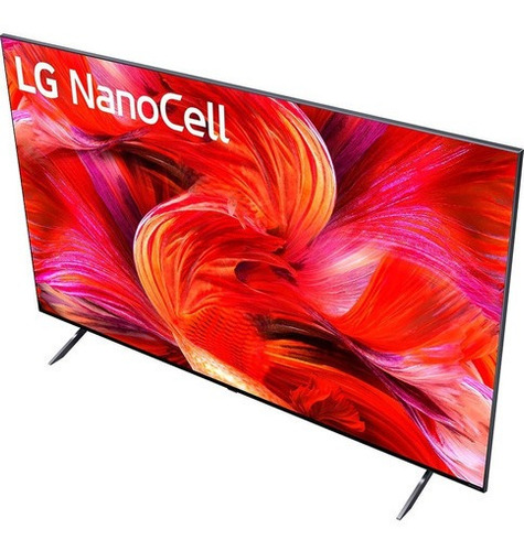 Smart TV de 55" LG AI ThinQ 55NANO80 con pantalla LED 4K