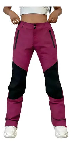 Jzx Pantalon Mujer Impermeable Caminata Pierna Recta Xz | Frete grátis