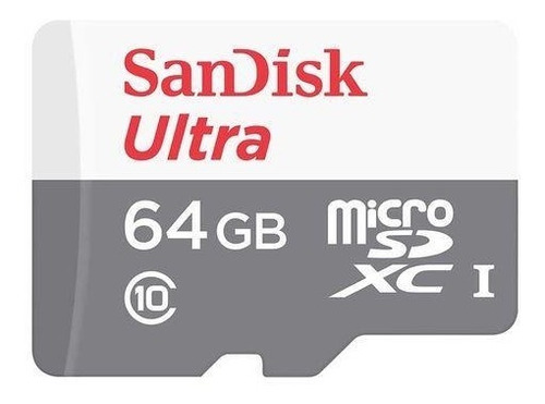 Memoria Micro Sd 64gb Clase 10 Sandisk