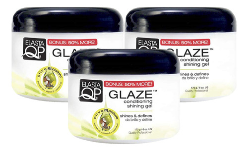 Elasta Qp Glaze Gel Brillante Acondicionador De Máxima Suj.