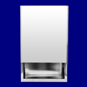 Botiquín De Acero Inoxidable Hb Mod 5000 C/espejo 34x50x10