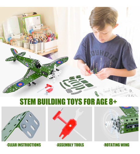 Kits De Maquetas De Metal Para Construcción X Building Toys