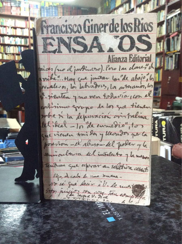 Ensayos, Francisco Giner De Los Rios