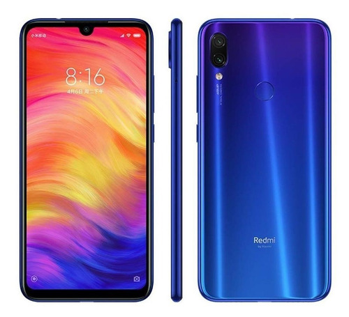 Imagen 3 de 6 de Xiaomi Redmi Note 7 (48 Mpx) Dual SIM 32 GB neptune blue 3 GB RAM