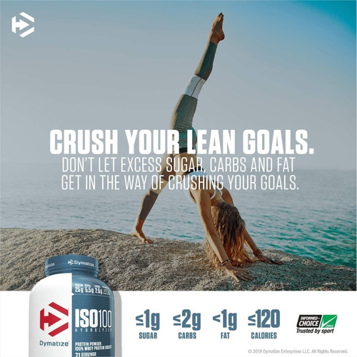 Dymatize Proteina Iso 100 Whey Isolate 5lbs + Creatina Drive