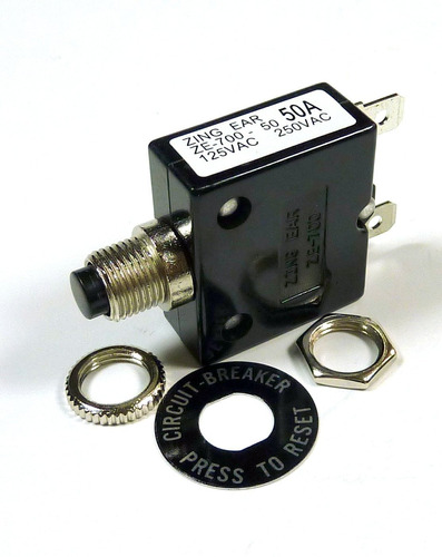 Interruptor Termico Restablecimiento Manual (50 V Cc 125 V)