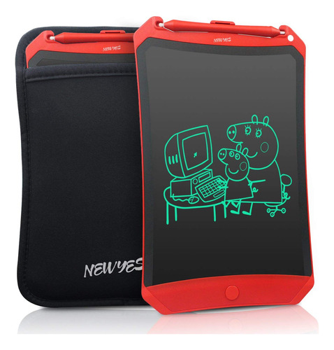Newy Colorido Robot Pad 8.5  Lcd Tableta Escritura Funcion