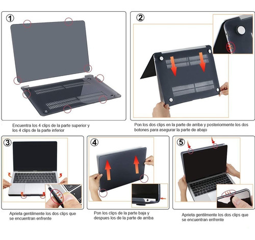 Carcasa Para Macbook Air 13 Retina A1932 A2179 A2337 M1 Mar