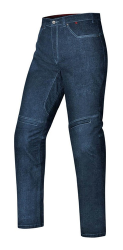 Calça Jeans Azul Moto Proteção Joelo Kevlar X11 Ride Tam. 44