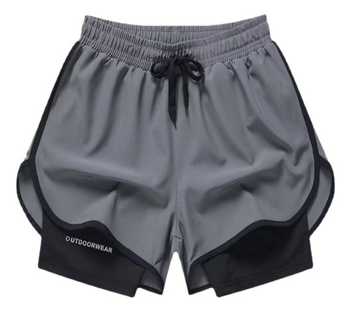 Biker Mini Short Deportivo Mallas Licra Hombre Gym Ejercicio