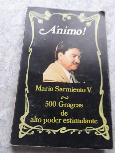 Animo Mario Sarmiento 500 Grageas De Alto Poder Estimulante