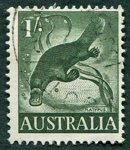 Imagen 1 de 5 de Estampillas Australia 1959/60 - Fauna Tipica De Australia