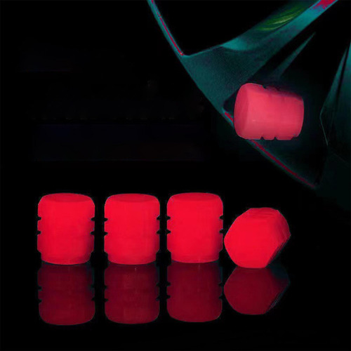 4 Tapas De Tapas De Aire Luminosas, Buje De Rueda Que Brilla