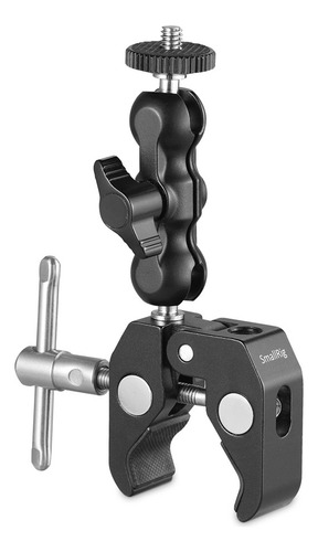 Braçadeira de cabeça esférica multifuncional Smallrig 2164 cor preta