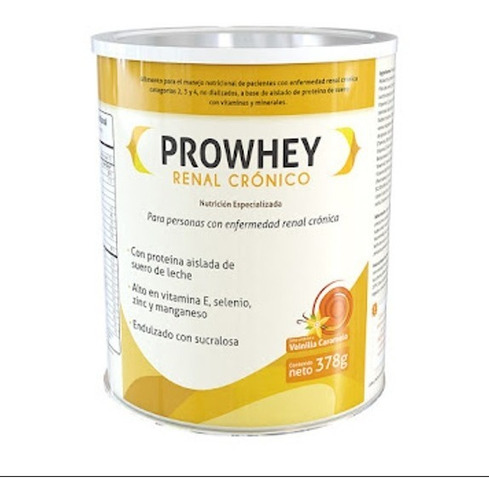 Prowhey Renal Crónico 378 Gr - g a $158