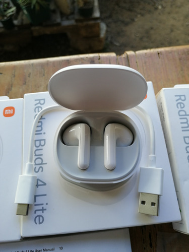 Audifonos Redmi Buds 4 Lite Wireless Bluetooth Blancos