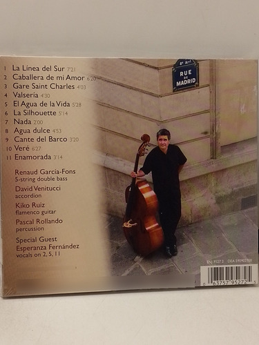 Renaud Garcia Fons La Línea Del Sur Cd Nuevo