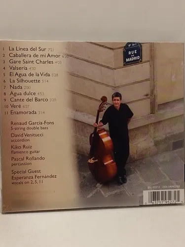 Renaud Garcia Fons La Línea Del Sur Cd Nuevo