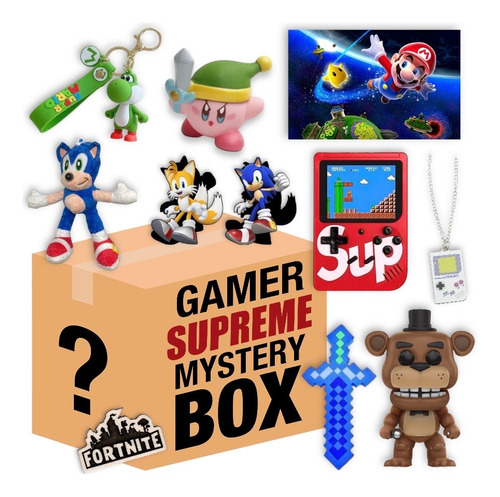 Gamer Mystery Box Premium Funko Accesorios Juegos Miltienda