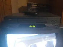 Comprar Videocasetera Videograbadora Sanyo Con Control Como Nueva !!