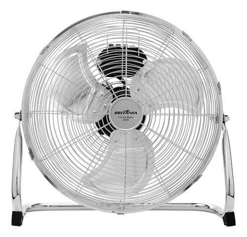 Circulador De Ar Britânia C50 Oscillation 127v Estrutura Prata Pás Prata Diâmetro 43 Cm Quantidade De Pás 3