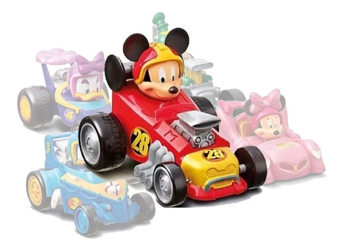 Vehiculo Friccion Mickey Aventuras Sobre Ruedas Disney 13cm
