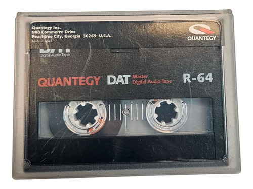 Cassete De Mastering Quantegydat R64 Cinta Dat R64