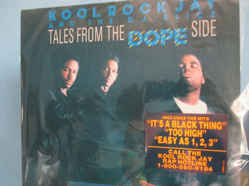 Kool Rock Jay Lp Flash Rap Hip Hop C/ Too High