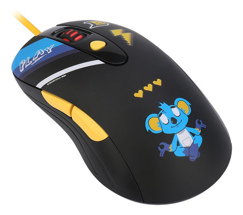 Mouse Gamer Redragon Brancoala B703 - Usb - 7200 Dpi - Preto