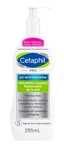 Crema Hidratante Cetaphil Pro Ad Restoraderm 295 Ml.
