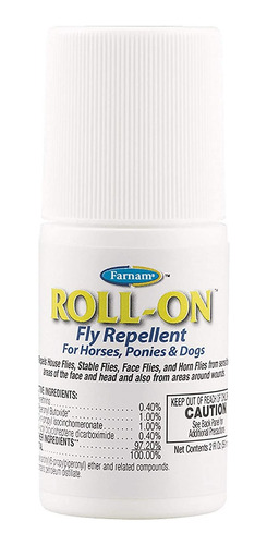 Farnam Roll-on Fly Repellent For Horses, Ponies And Dogs 2 O