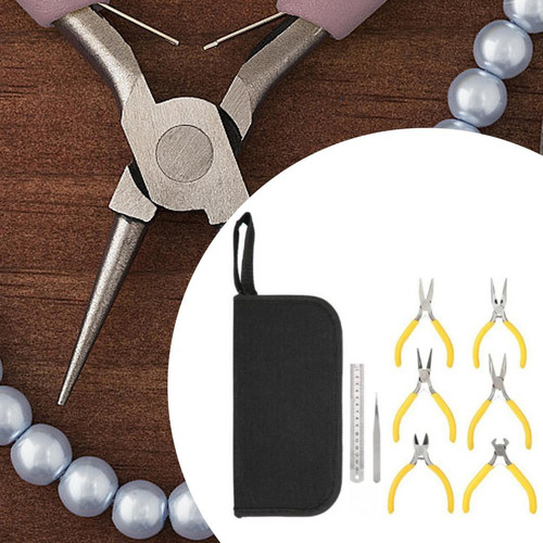 Alicates De Joyería Set De Herramientas Juego De 9 Piezas