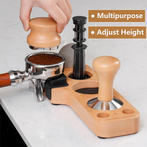 Espresso Tamper Station Estación De Bateo Pisón Para Café