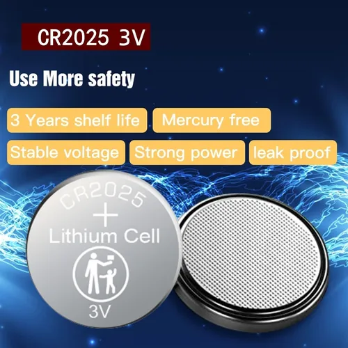 40 Cr2025 Battery 3v Lithium Button Cell Coin 2025 Bat...