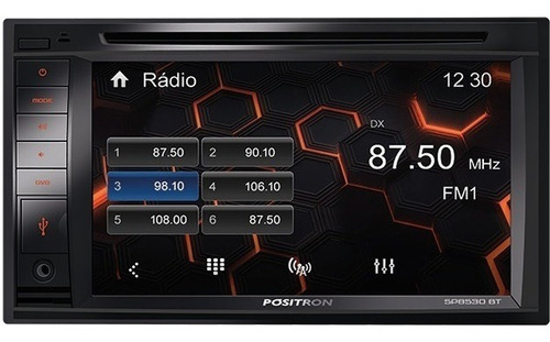 Central Multimídia Sp8530bt 6.2 Pol. Bluetooth; Usb; Aux.