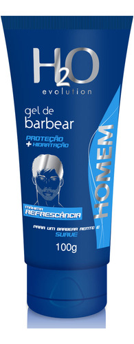 Gel De Barbear H2o Homem Bisnaga 100g