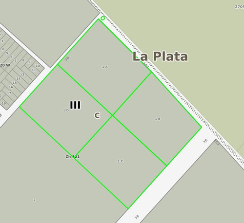 Imagen 2 de 2 de Terreno En Venta En La Plata Calle 76 Y 153 Dacal Bienes Raices