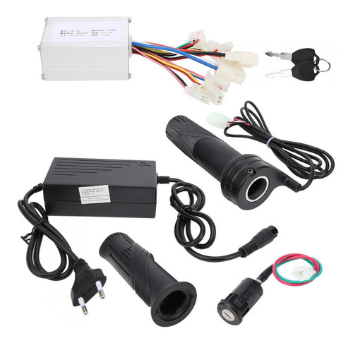 Kit De Controlador De Motor De Scooter De Bicicleta Eléctric