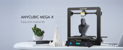Impresora 3d Anycubic Mega X 30x30x30cm Y 1kg Pla Cmprodemaq