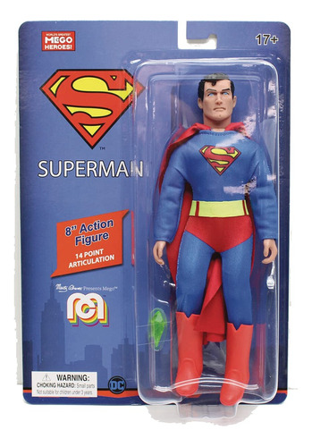 Figura De Acción Superman 20 Cms - Mego