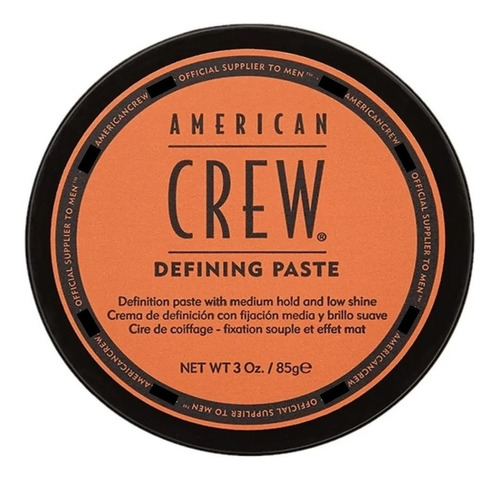 Cera Fijación Medio Poco Brillo American Crew Defining Paste