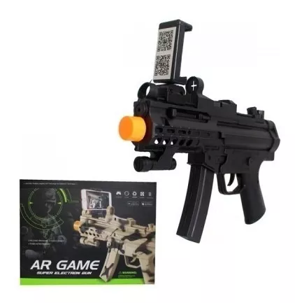 Arma Fuzil Para Celular Mobile Bluetooth Jogo De Tiro Brinquedo