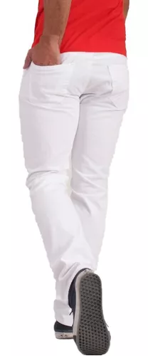 Pantalón Blanco Entubado Para Mujer Oggi Jeans Milah